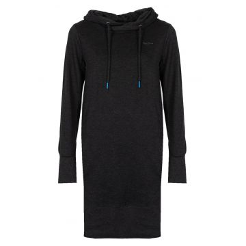 Rochie hanorac cu detaliu logo -