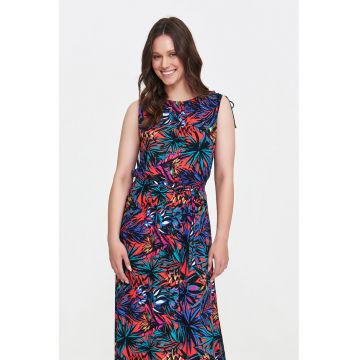 Rochie lunga cu imprimeu floral