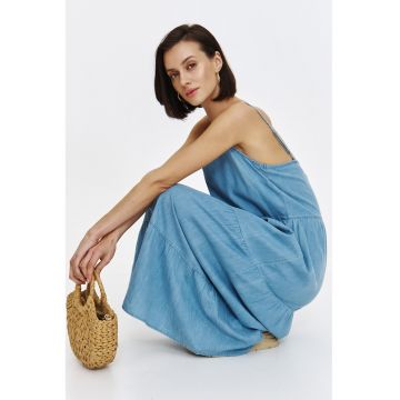 Rochie lunga din amestec de bumbac