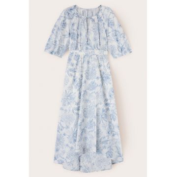 Rochie midi cu imprimeu floral