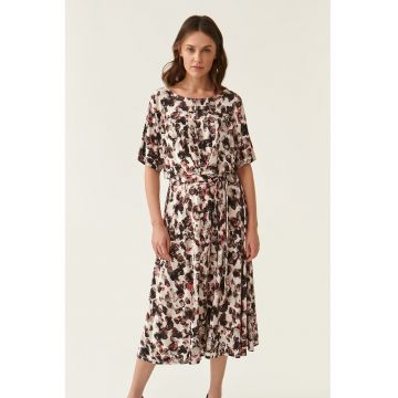 Rochie midi cu imprimeu grafic