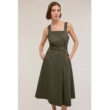 Rochie midi evazata