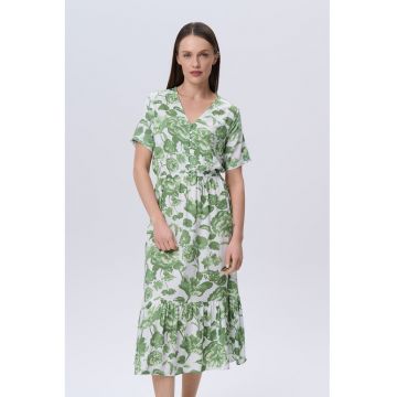Rochie midi vaporoasa