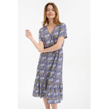 Rochie midi vaporoasa