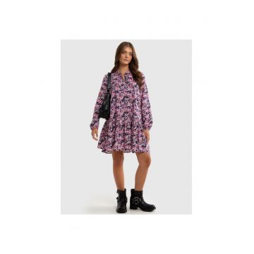 Rochie mini larga Poluna - Roz