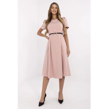 Rochie  roz - poliester -
