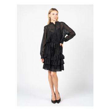Rochie scurta semi-transparenta - 42