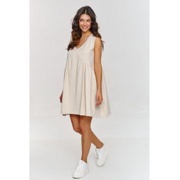 Rochie supradimensionata cu buzunare laterale -