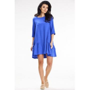 Scurta Rochie Maneca trei sferturi Casual A648