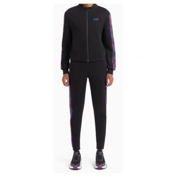 Trening EA7 Emporio Armani - negru - bumbac-poliester -