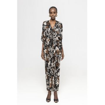 Rochie cu imprimeu tropical