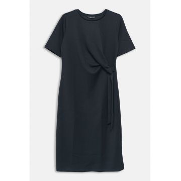 Rochie cu model uni si detaliu rasucit