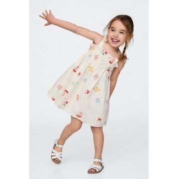 Rochie de bumbac cu model