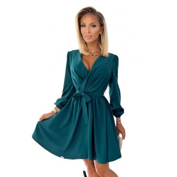 Rochie eleganta dama -  Bindy - verde