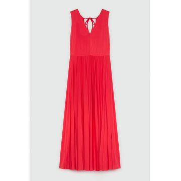 Rochie lunga cu decolteu in V