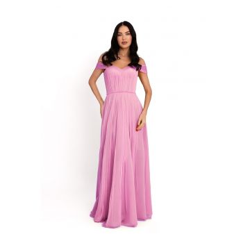 Rochie lunga din matase