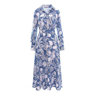 Rochie maxi cu imprimeu