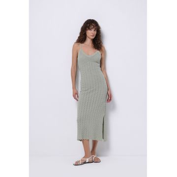 Rochie midi din bumbac