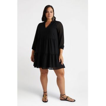 Rochie scurta cu decolteu in V