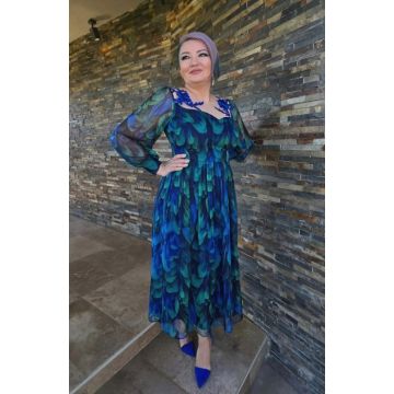 Rochie 1620 imprimata Leonard