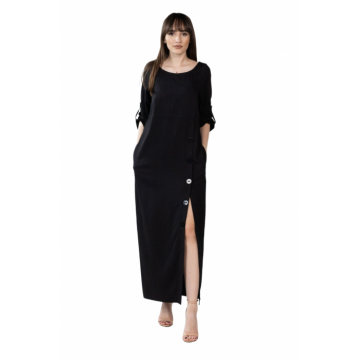 Rochie 2282 vascoza neagra Fany Lux