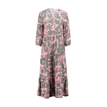 Rochie cu decolteu in V si model
