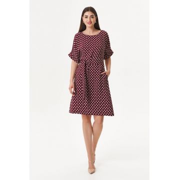 Rochie lejera cu buline