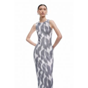 Rochie maxi fara maneci