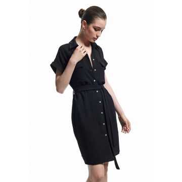 Rochie midi cu cordon