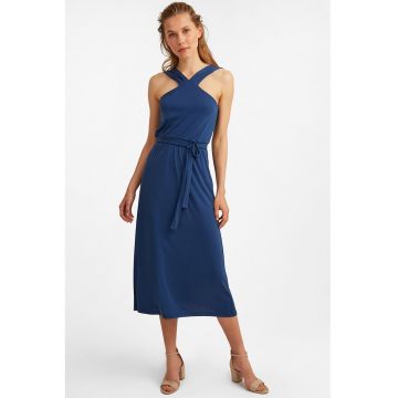 Rochie midi halter
