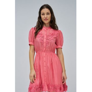 Rochie scurta cu croiala evazata
