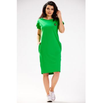 Rochie-tricou casual din bumbac