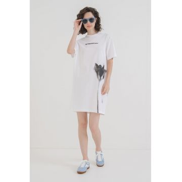 Rochie-tricou din bumbac organic