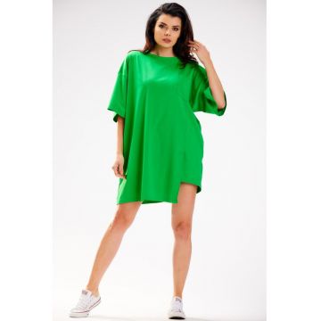 Rochie-tunica asimetrica -