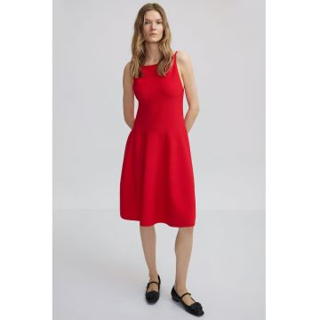 Rochie cu croiala in A - fara maneci