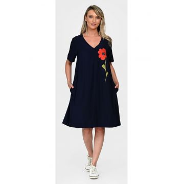 Rochie cu decolteu in V V342