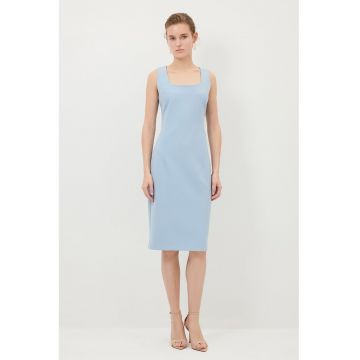 Rochie cu decolteu patrat - fara maneci