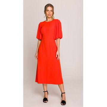 Rochie cu maneci bufante -