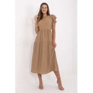 Rochie cu maneci fluture