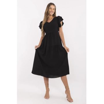 Rochie cu maneci fluture