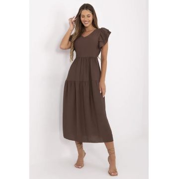 Rochie cu maneci fluture
