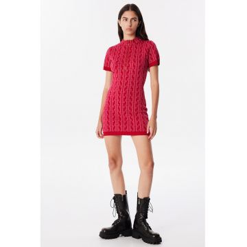 Rochie cu model si fenta cu fermoar