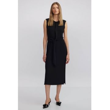 Rochie cu panglica frontala - fara maneci