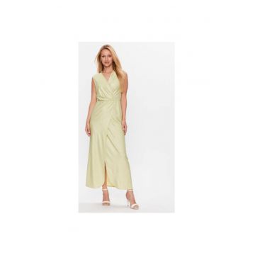 Rochie dama -  303092801 - Poliester/Fibre metalice - Verde