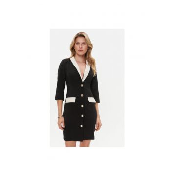 Rochie dama -  303585525 - Poliester - Negru