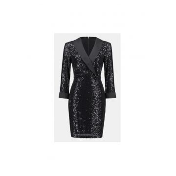 Rochie dama -  303594527 - Poliester - 38 EU - Negru
