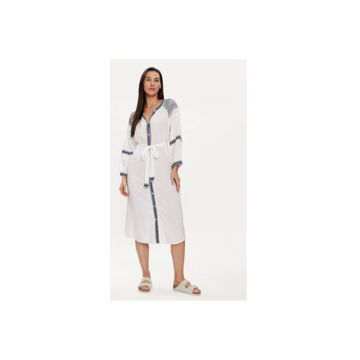 Rochie dama -  303700799 - Viscoza - Alb