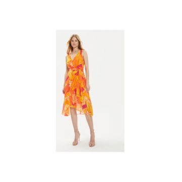 Rochie dama -  303880910 - Poliester - Portocaliu