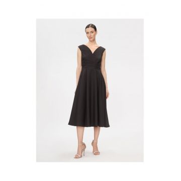 Rochie dama -  303885755 - Poliester - Negru - Negru