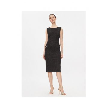 Rochie dama -  303889142 - Poliester/Poliamida - Negru - Negru